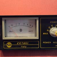 Zetagi RP-6 – Power Reducer + Wattmetro – Vintage 