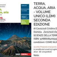 terra acqua aria 9788808520593