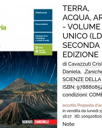 terra acqua aria 9788808520593