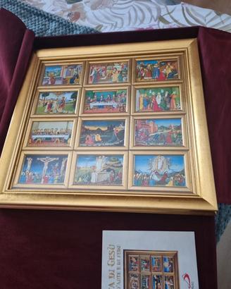 quadro sacro La vita di Gesu