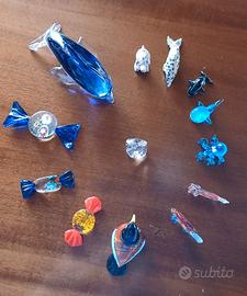 Murrine animaletti e pietra dura.