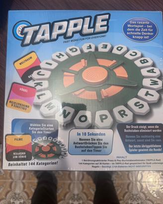 Tapple gioco di parole con ruota lettere elettroni
