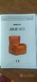 Poltrona alzapersona reclinabile Julie Med