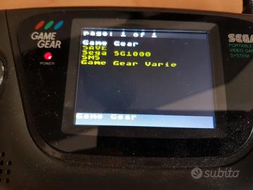 sega Game Gear Cartuccia multigame