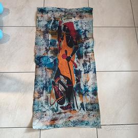 Dipinto  su tela .Acquistato in Kenia anni 90