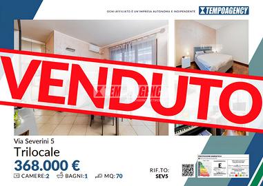 Trilocale con terrazzo, box e cantina - Santa Giul