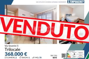 Trilocale con terrazzo, box e cantina - Santa Giul