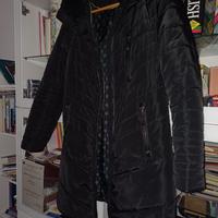 Giaccone invernale donna, colore nero, taglia L