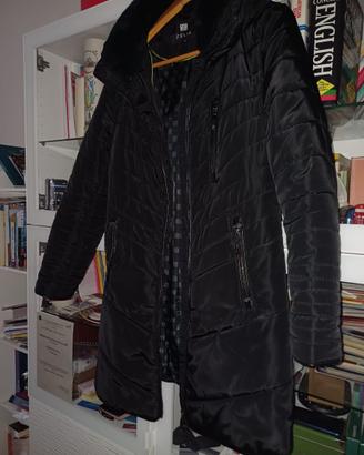 Giaccone invernale donna, colore nero, taglia L