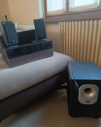 home theatre 5.1 harman kardon e casse jbl