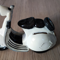 Salvadanaio poliresina moto VESPA