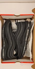 Nike Air Max 97 Triple Black - n. 44.5 come nuove 