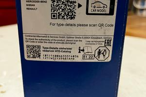 Pastiglie freno anteriori ATE 13.0460-2709.2