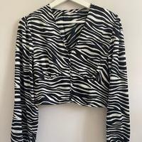 Blusa Zebra - Negro y Bianco
