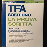 Libro TFA sostegno prova scritta Simone