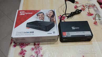 digitale terrestre dvbt2 telesystem ts6809