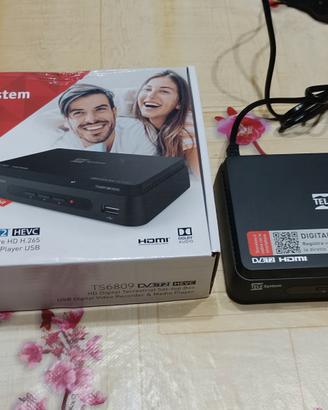 digitale terrestre dvbt2 telesystem ts6809