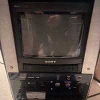 Mini TV monitor Sony + Pedesco Canada Ltd. unità t