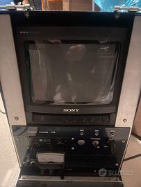 Mini TV monitor Sony + Pedesco Canada Ltd. unità t