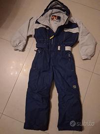 tuta da sci intera 6/8 anni