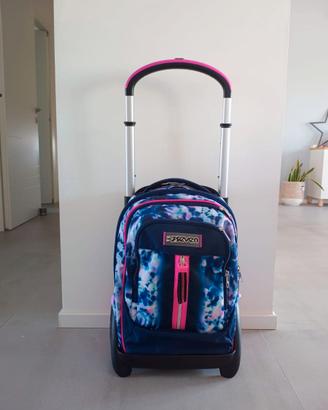 Zaino scuola con trolley