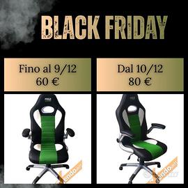 Poltrona Gamer PROFESSIONAL RS2 Verde/nero