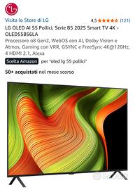 Tv oled 55 pollici 2025 con garanzua