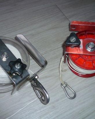 Reel Mulinelli Sub 70 metri Dive Rite e OMS