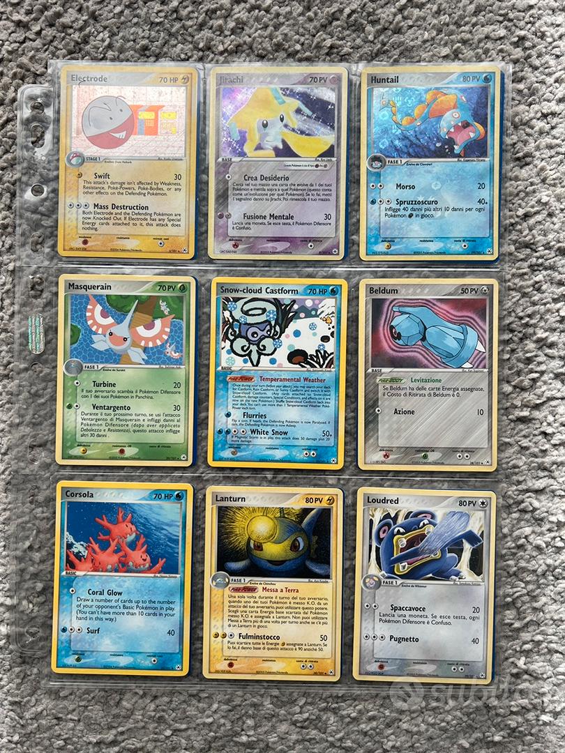 Carte pokemon set Ex Leggende Nascoste - Collezionismo In vendita a Trento