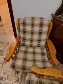 Poltrone in legno 