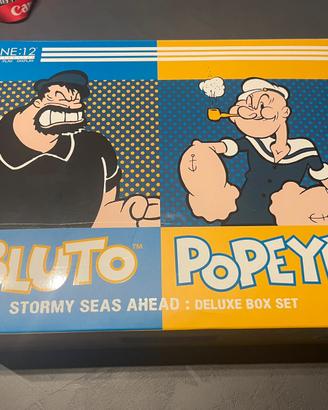 Popeye Bluto Mezco one:12