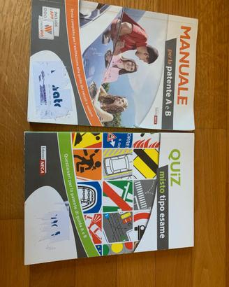 Libro teoria + quiz per patente A e B