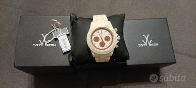TOY WATCH DAYTONA VELVETY White Avorio Cioccolato