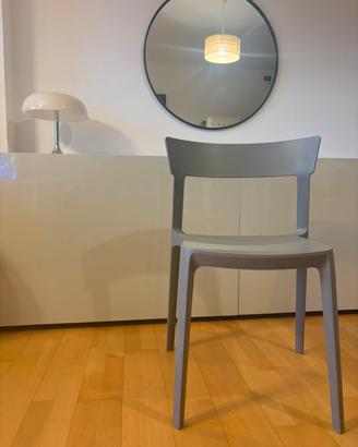 Sedie SKIN grigie - Calligaris g