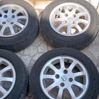 Cerchi in lega Peugeot 206 e ruote estive 2013