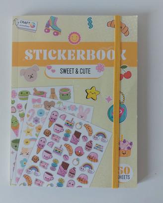 Stickerbook Craft Sensations Sweet & Cute 50 fogli