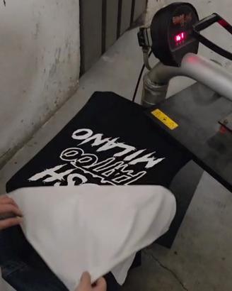 pressa a caldo pc e plotter per stampare su maglie