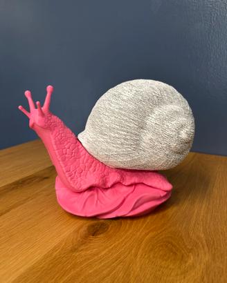 Lampada lumaca  opera artigianale stampa 3d