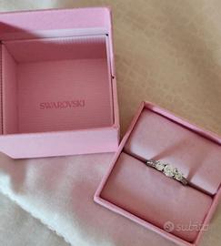 Anello Trilogy Swarovski, misura 50