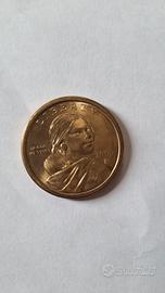 moneta 1 dollaro anno 2000