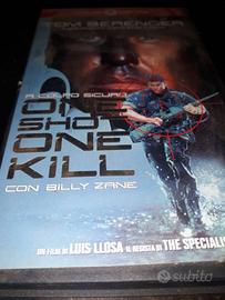 VHS- ONE SHOT ONE KILL (a colpo sicuro) T.BERENGER