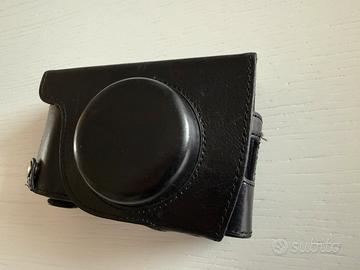 Custodia in vera pelle Fujifilm X100V