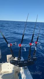 Roket portacanne barca