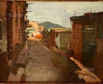 Quadro olio tela pittore C.MORGIGNO