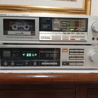 Amplificatore Onkyo Tx-100+Piastra Ta-200