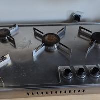 Piastra a gas alpes inox