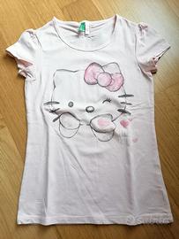 Canottiera intima da bambina mc Benetton 6-7A