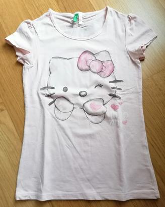 Canottiera intima da bambina mc Benetton 6-7A