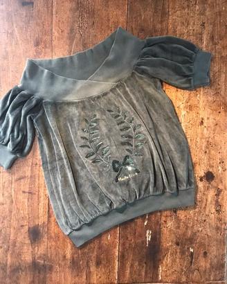 Felpa verde Manila Grace