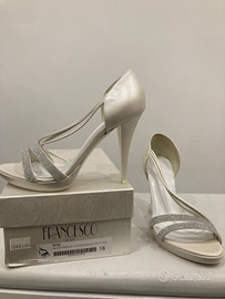 Scarpe con tacco da sposa e cerimonia Abbigliamento e Accessori